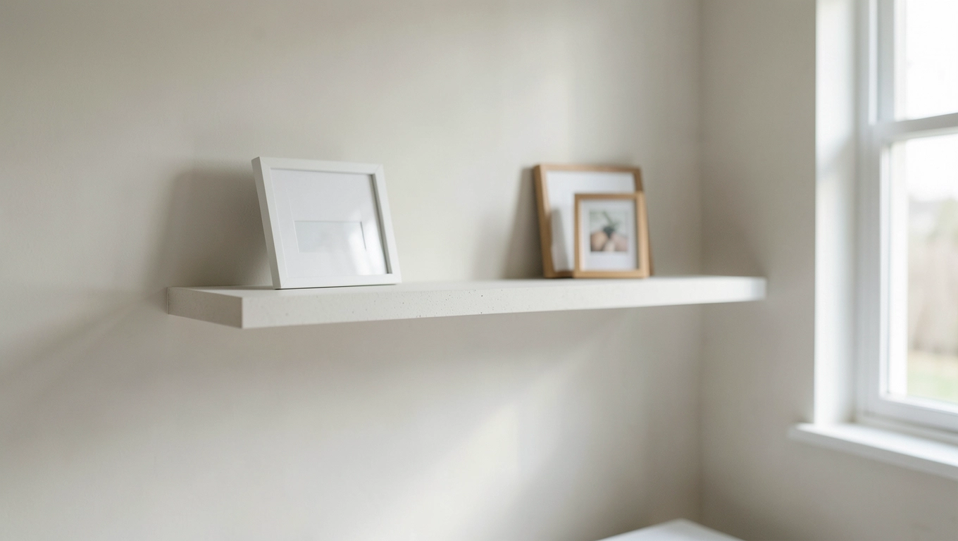 półki z płyt gipsowych