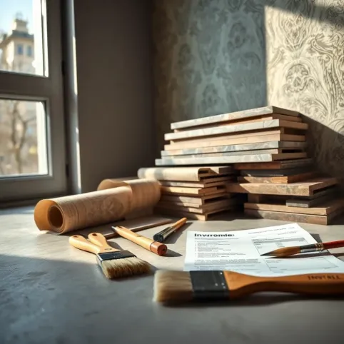 cena za wykończenie mieszkania