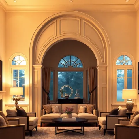 Czym Wykończyć Łuk W Salonie