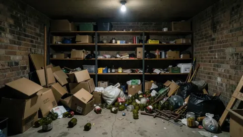 Jak zrobić półki w piwnicy