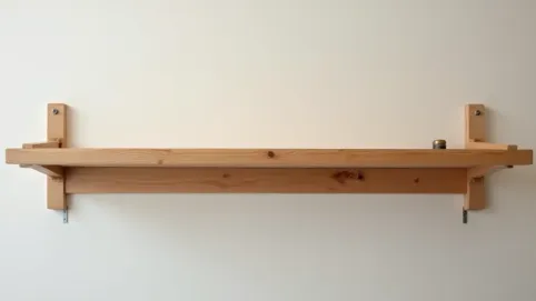 montaż półki do ściany