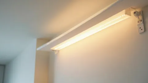 Półka LED pod sufitem cena robocizny