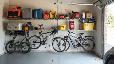 Półki do garażu wiszące