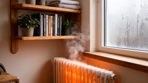 półki nad kaloryfer