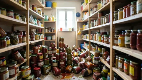 Z czego zrobić półki do spiżarni